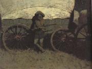 Frederic Remington The Sentinel (mk43) painting
